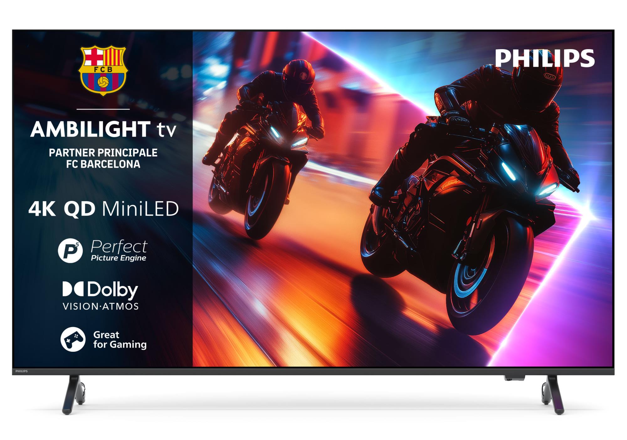 TV Set PHILIPS 65 " 3840 x 2160 pixels Flat QD-Mini LED 65MLED920/12