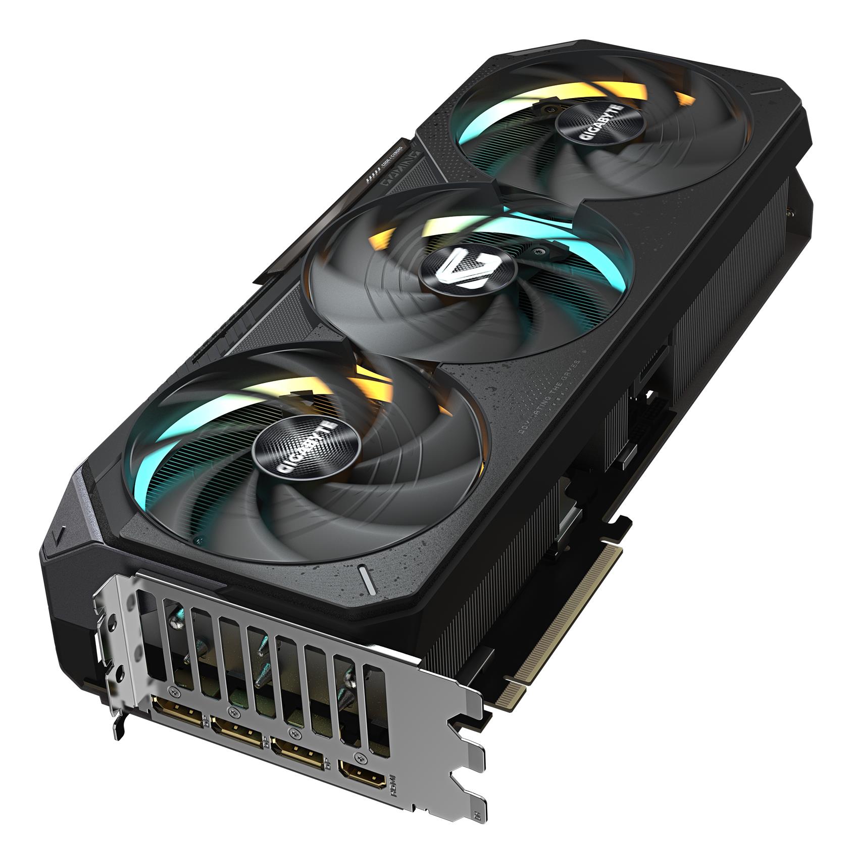 Graphics Card GIGABYTE NVIDIA GeForce RTX 5080 16 GB GDDR7 256 bit PCIE 5.0 16x GPU 2617 MHz Triple slot Fansink 1xHDMI 3xDisplayPort GV-N5080GAMINGOC-16GD - Image 4