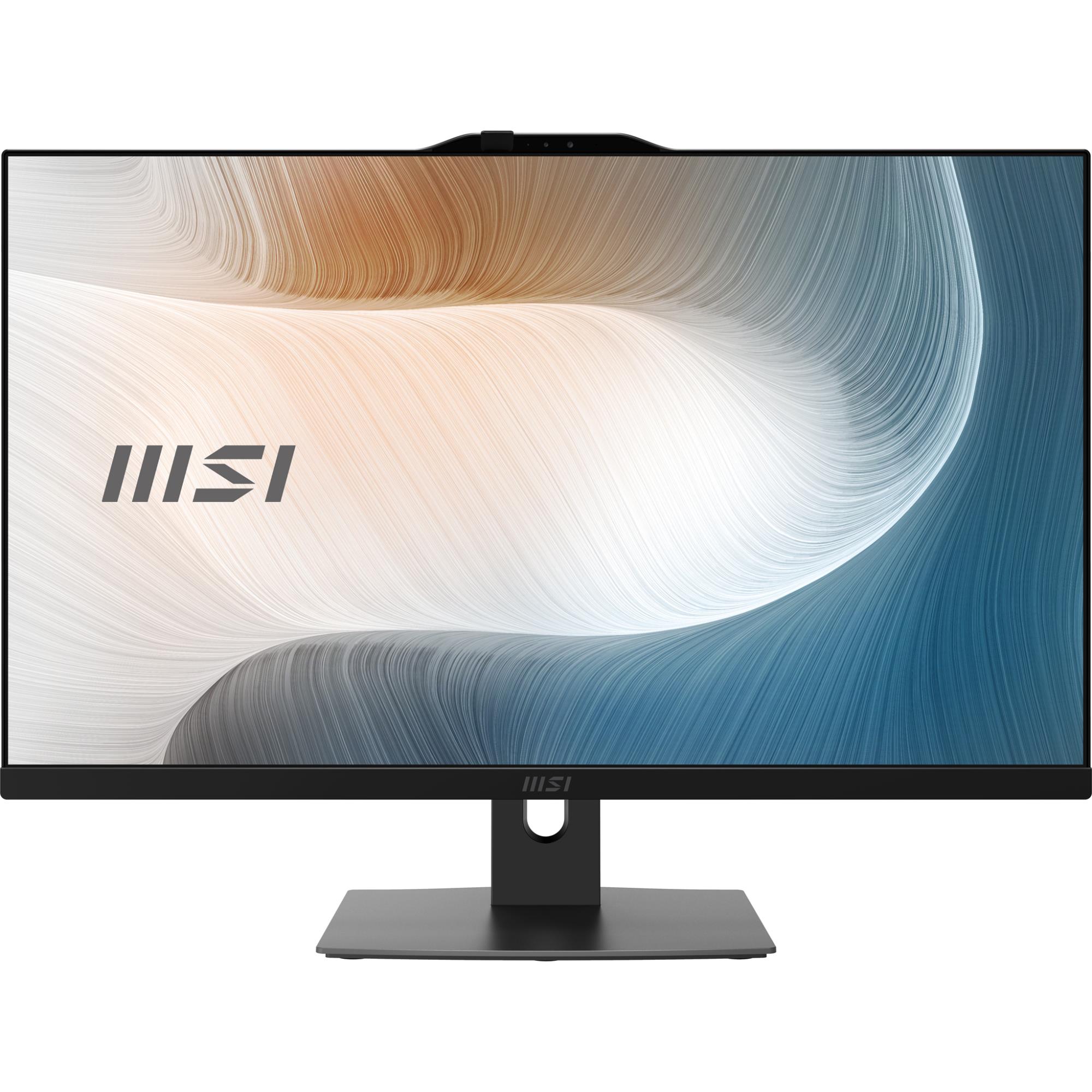 Monoblock PC MSI CPU Intel Intel Core 5 Intel Core 5 120U RAM 16 GB DDR5-SDRAM Screen 27 " 1920 x 1080 pixels Storage 512 GB SSDs 512 GB Not available On-board graphics Yes Intel® Graphics Black OS Windows 11 Pro MODERNAM272P1M-855EU - Image 2