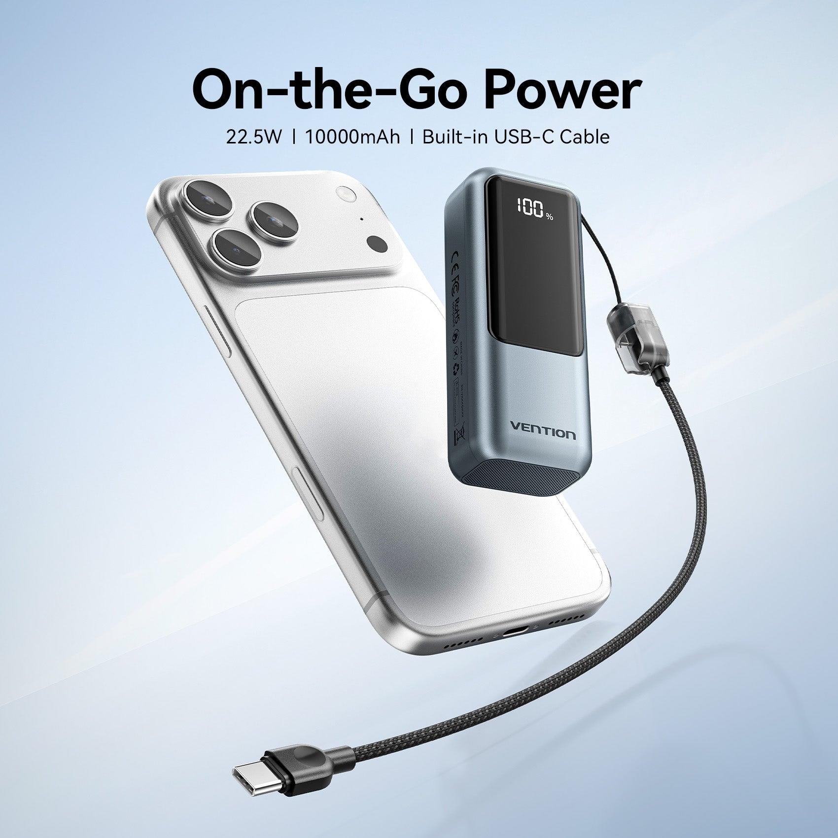 POWER BANK WRL 10000MAH 22.5W/FKOH0 VENTION - Image 2