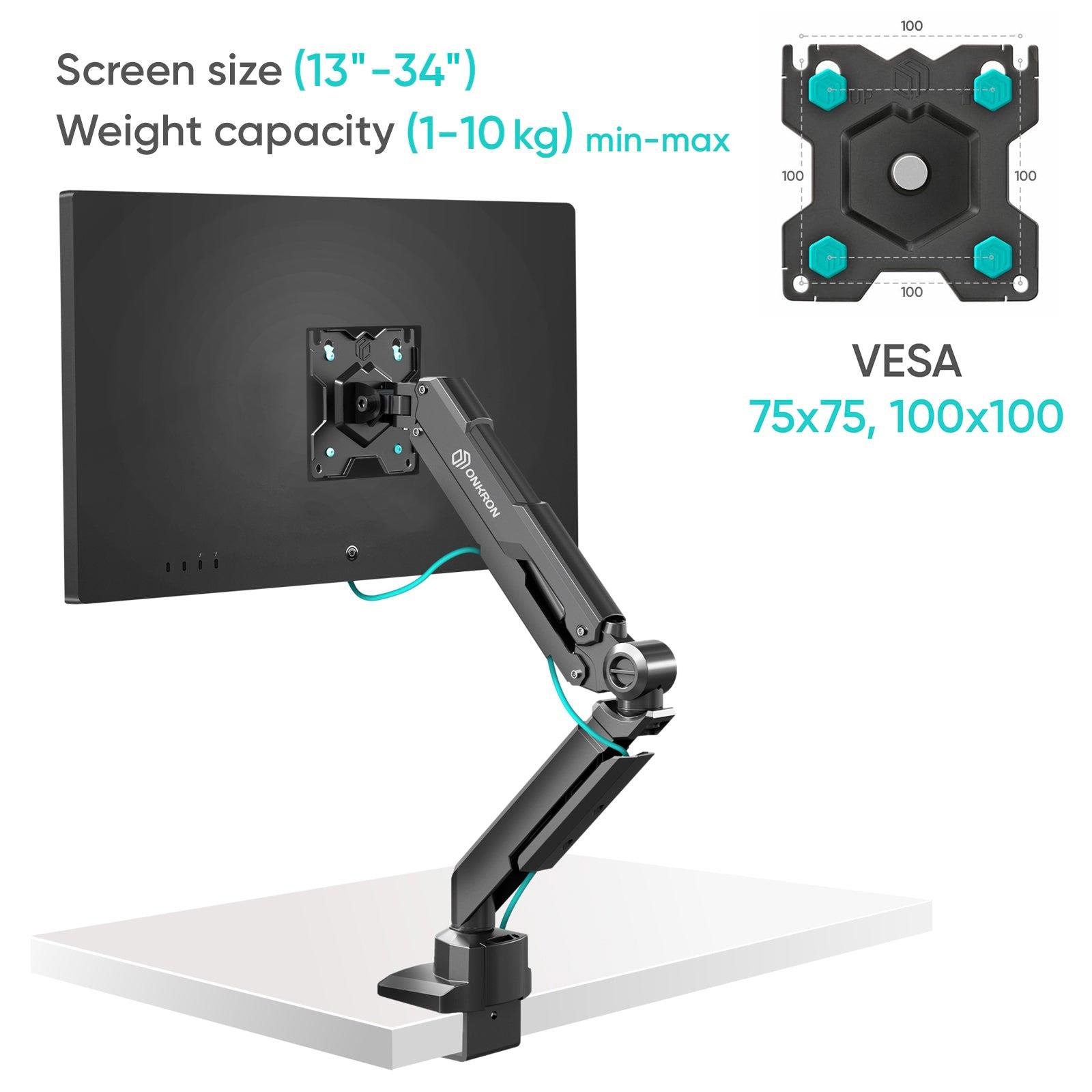 MONITOR ACC DESK MOUNT/13-34" BLACK G90-B ONKRON - Image 12
