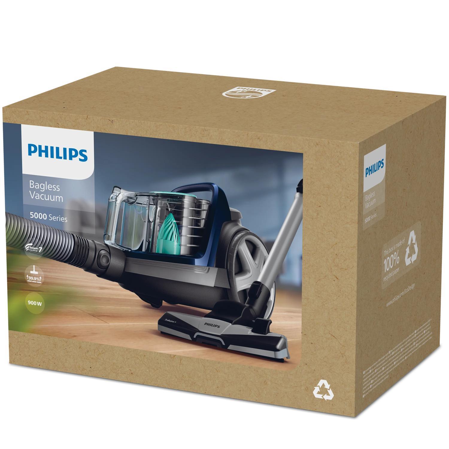 Vacuum Cleaner PHILIPS Bagless 900 Watts Capacity 1.5 l Noise 77 dB Dark Grey Weight 5.3 kg FC9556/09 - Image 5