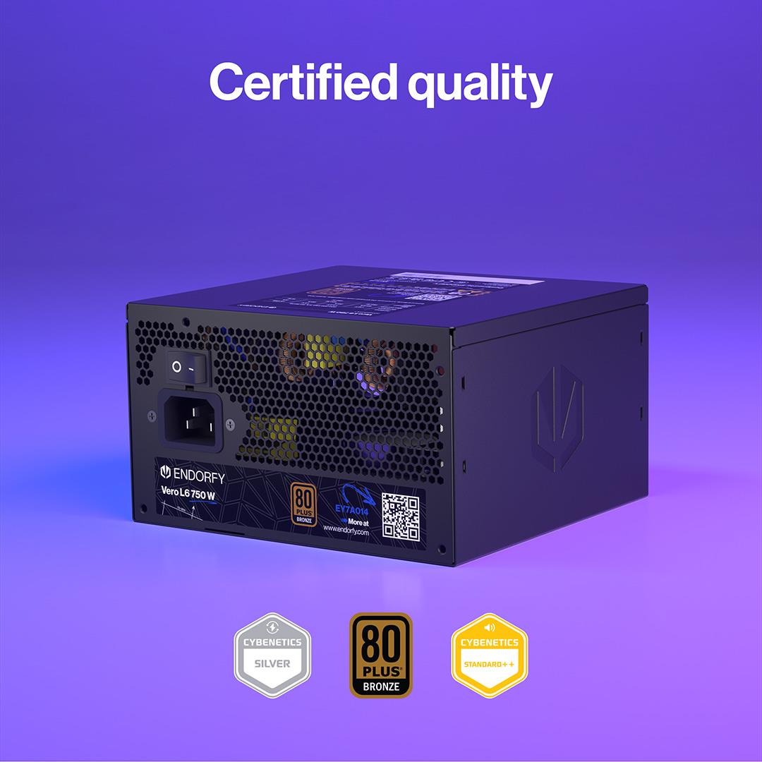 Power Supply ENDORFY ATX PC 200 - 240 V 750 W EY7A014 - Image 20