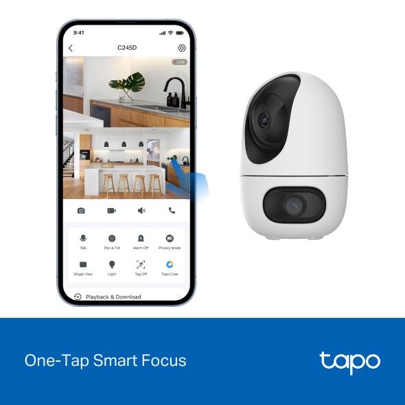 WRL CAMERA PAN/TILT/DUAL TAPO C245D TP-LINK - Image 8