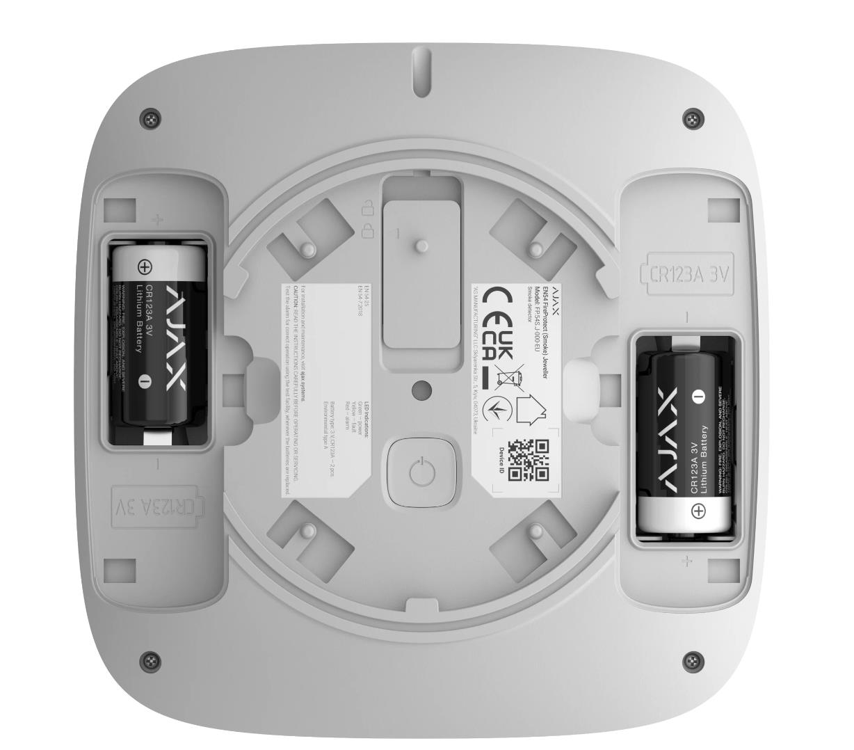 FIRE DETECTOR HEAT/EN54 WHITE 119917 AJAX - Image 3