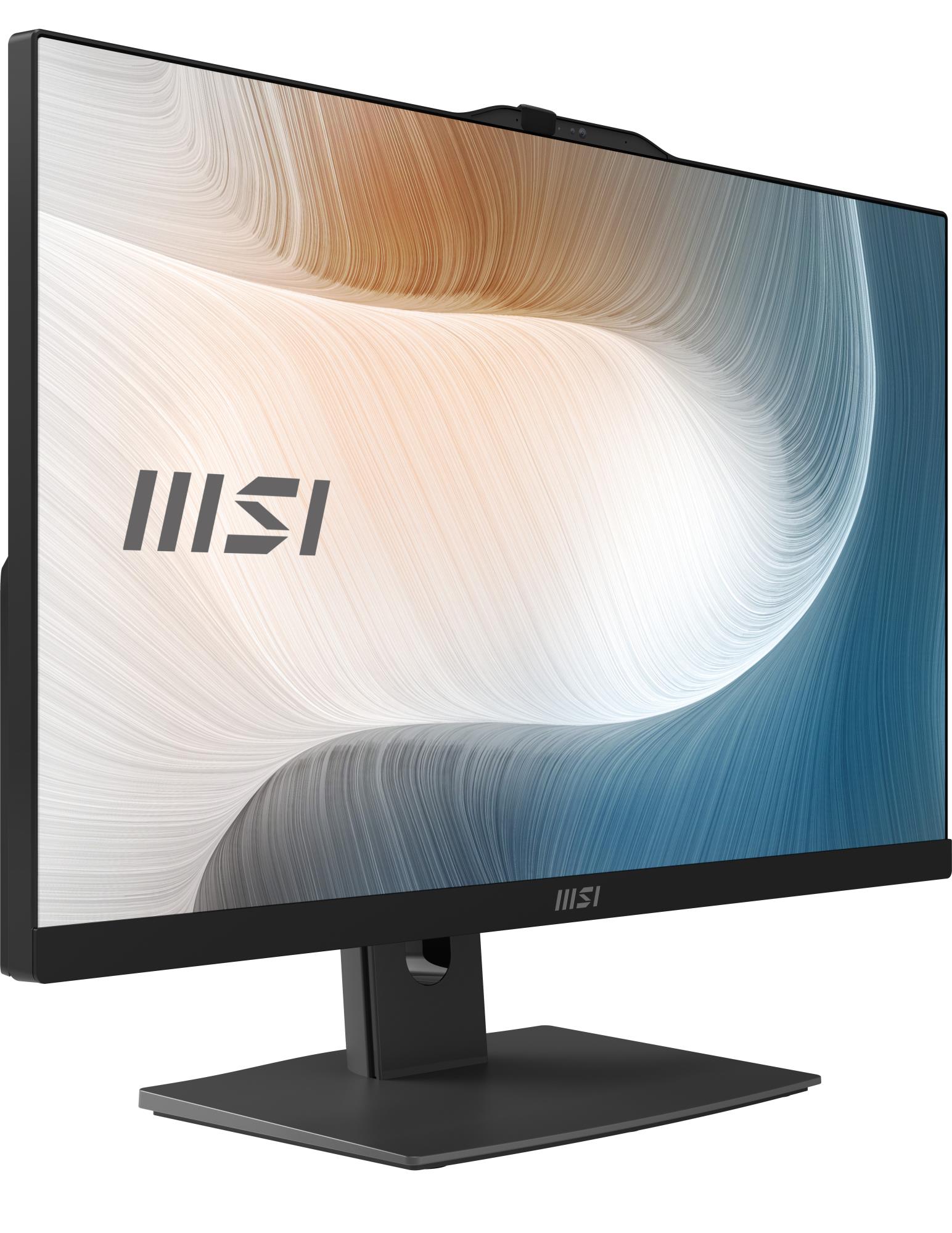 Monoblock PC MSI CPU Intel Intel Core 5 Intel Core 5 120U RAM 16 GB DDR5-SDRAM Screen 23.8 " 1920 x 1080 pixels Storage 512 GB SSDs 512 GB Not available On-board graphics Yes Intel® Graphics Black MODERNAM242P1M-2088XEU - Image 4