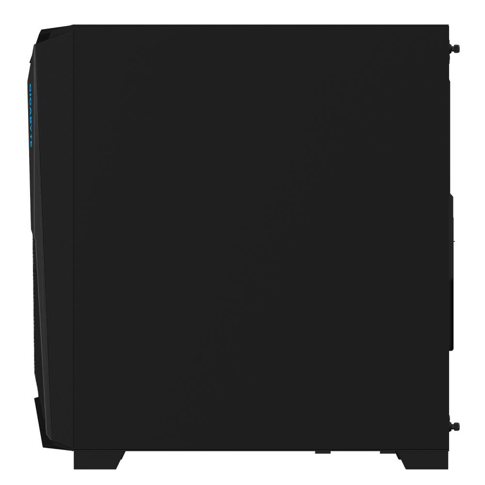 Case GIGABYTE C301G V2 BLACK MidiTower Case product features Transparent panel Not included ATX EATX MicroATX MiniITX Colour Black C301GV2 - Image 4