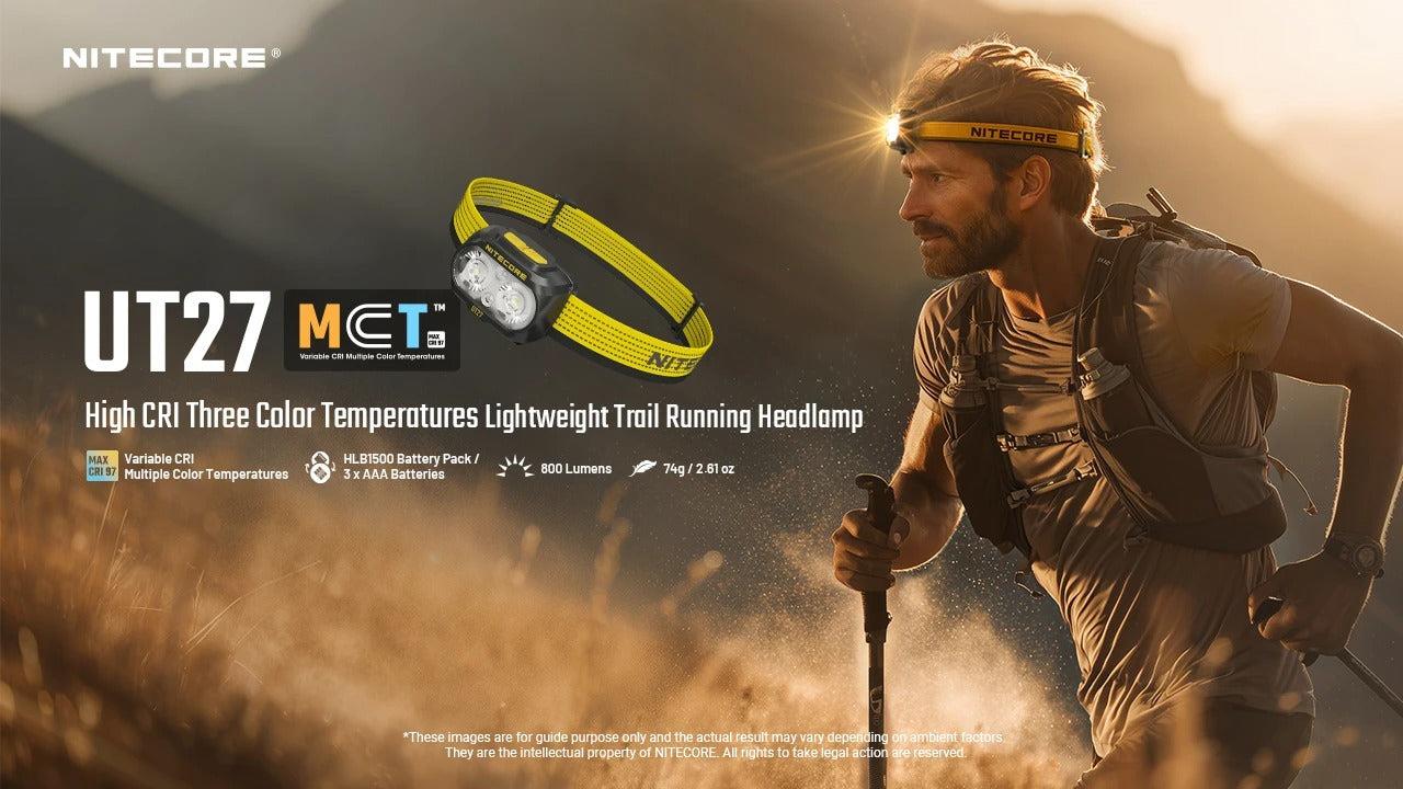 HEADLAMP UT SERIES 800LUMENS/UT27 MCT NITECORE - Image 5