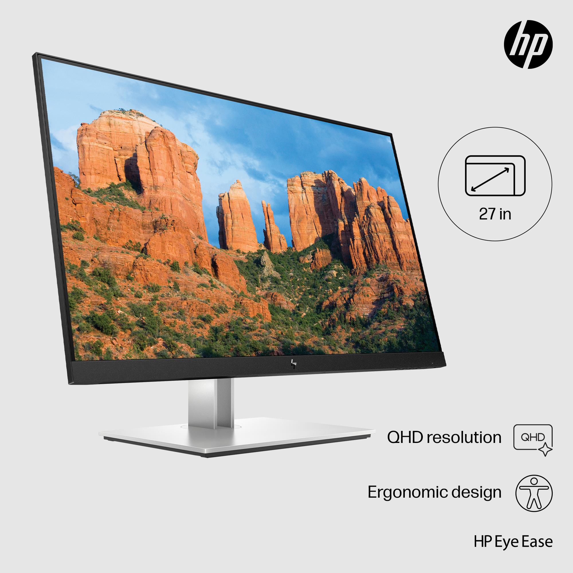LCD Monitor HP E27q G4 27" Panel IPS 2560x1440 16:9 Matte 5 ms 9VG82AA#ABB - Image 7