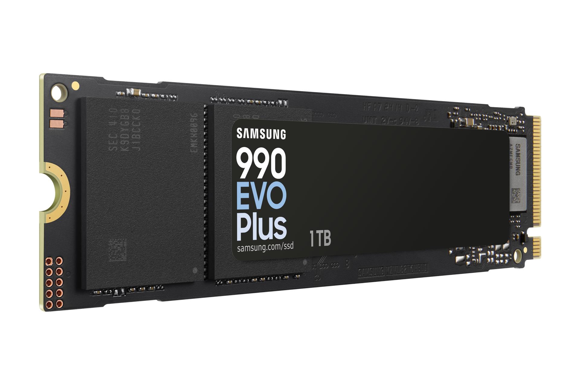 SSD SAMSUNG 990 EVO Plus 1TB M.2 PCIe Gen5 NVMe TLC Write speed 6300 MBytes/sec Read speed 7150 MBytes/sec 2.38mm TBW 1200 TB MZ-V9S1T0BW - Image 4