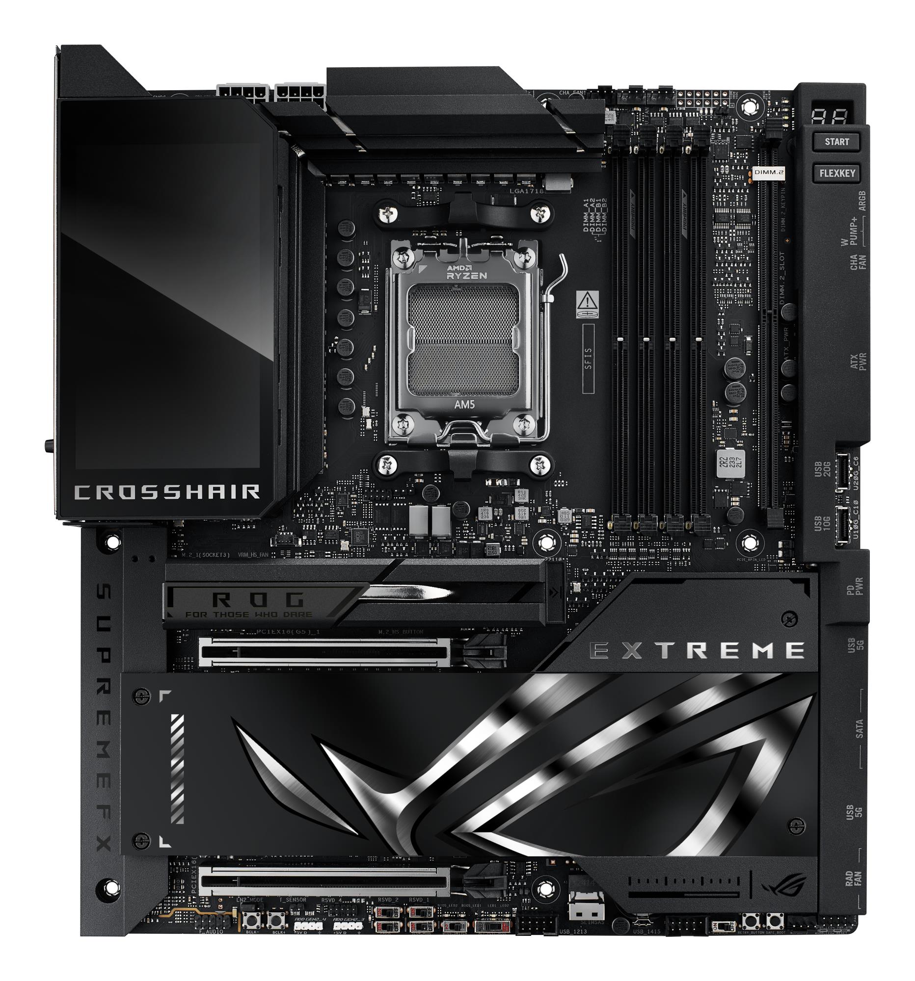 Mainboard ASUS AMD X870E SAM5 EATX Memory DDR5 Memory slots 4 CROSSHAIRX870EEXTREME - Image 3