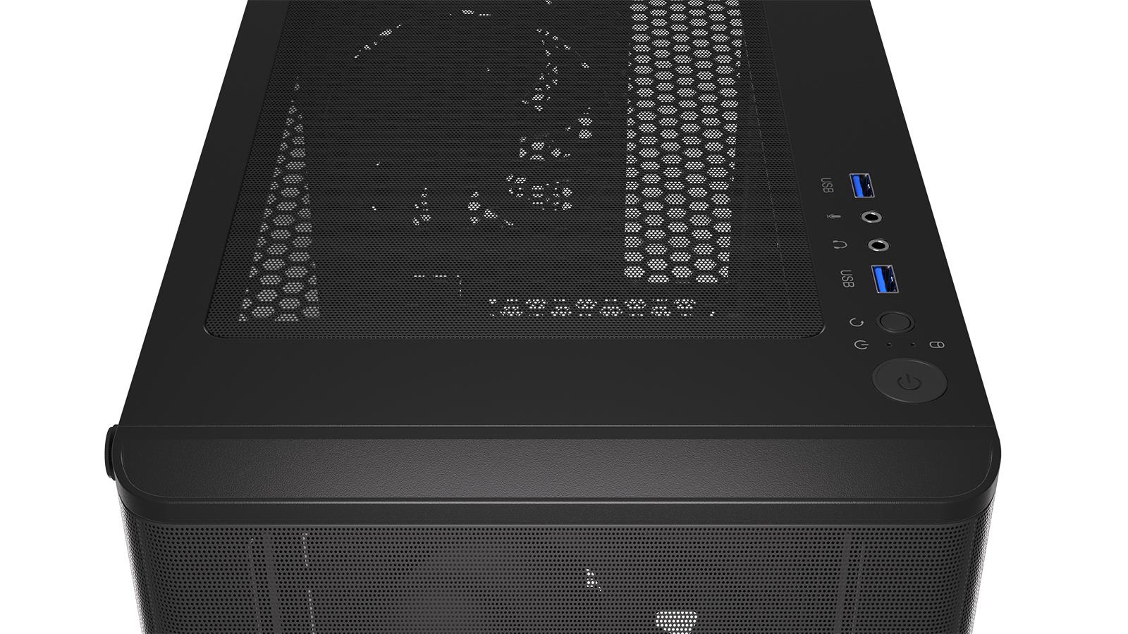 Case ENDORFY Ventum 200 Air MicroTower Case product features Transparent panel Not included ATX MicroATX MiniITX Colour Black EY2A002 - Image 21