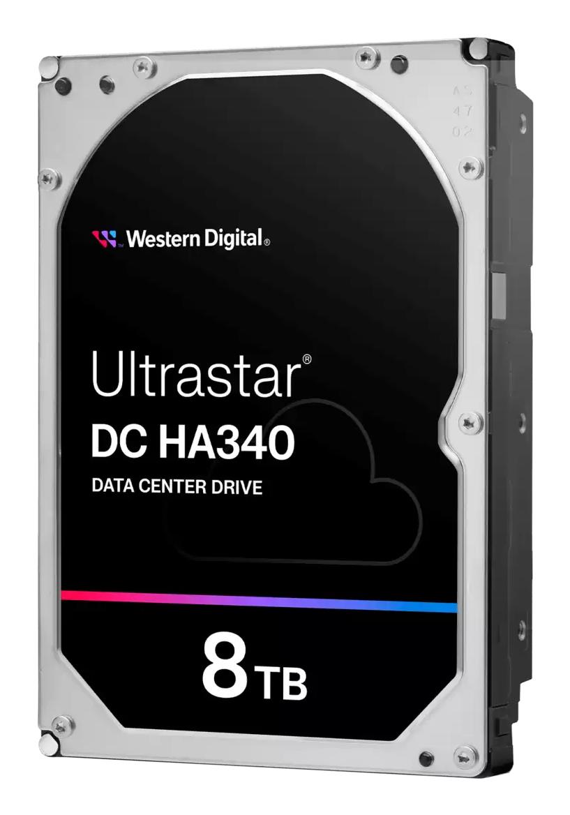 HDD WESTERN DIGITAL Serial ATA 3.5 " Buffer 256 MB 7200 RPM 8 TB HDD-??????????? Western Digital Ultrastar 0B47078 8TB Ultrastar DC HA340 0B47078