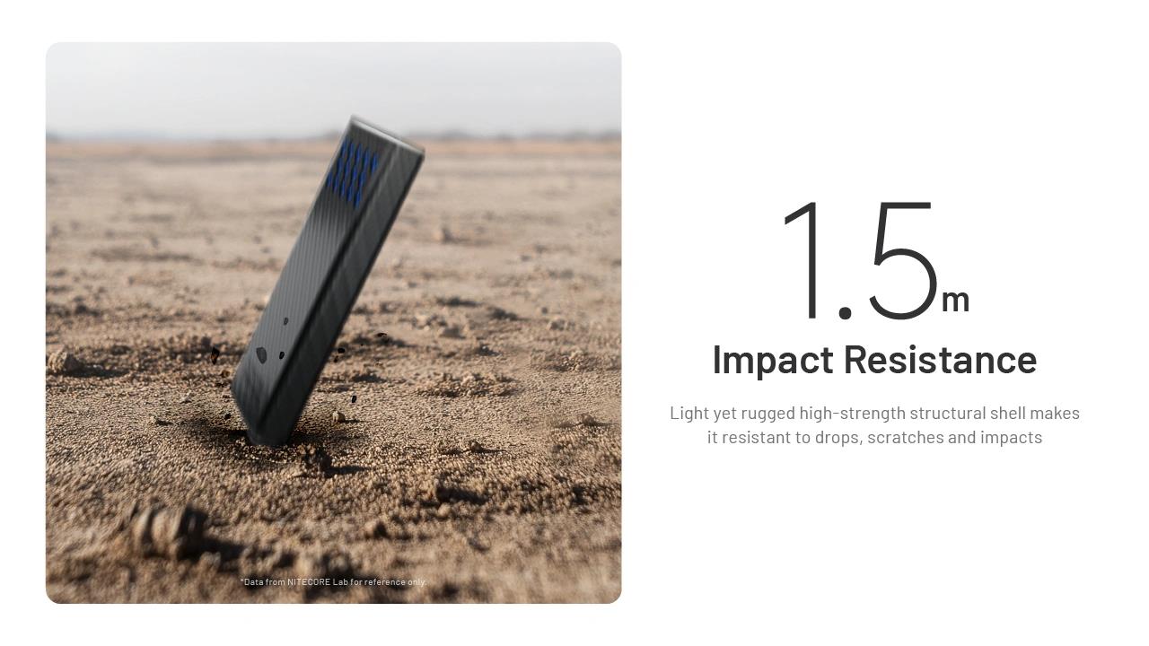 POWER BANK 10000MAH/CARBO 10000 G2 BLUE NITECORE - Image 8