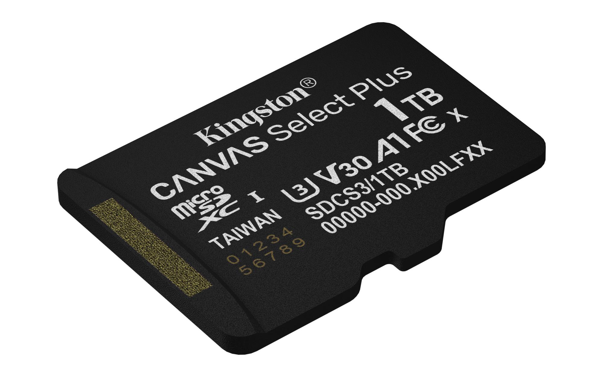 MEMORY MICRO SDXC 1TB UHS-I/W/ADAPTER SDCS3/1TB KINGSTON - Image 4