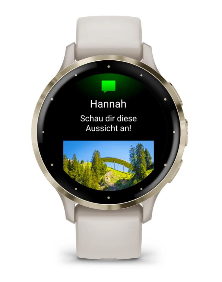SMARTWATCH VENU 3S/IVORY/GOLD 010-02785-04 GARMIN - Image 4