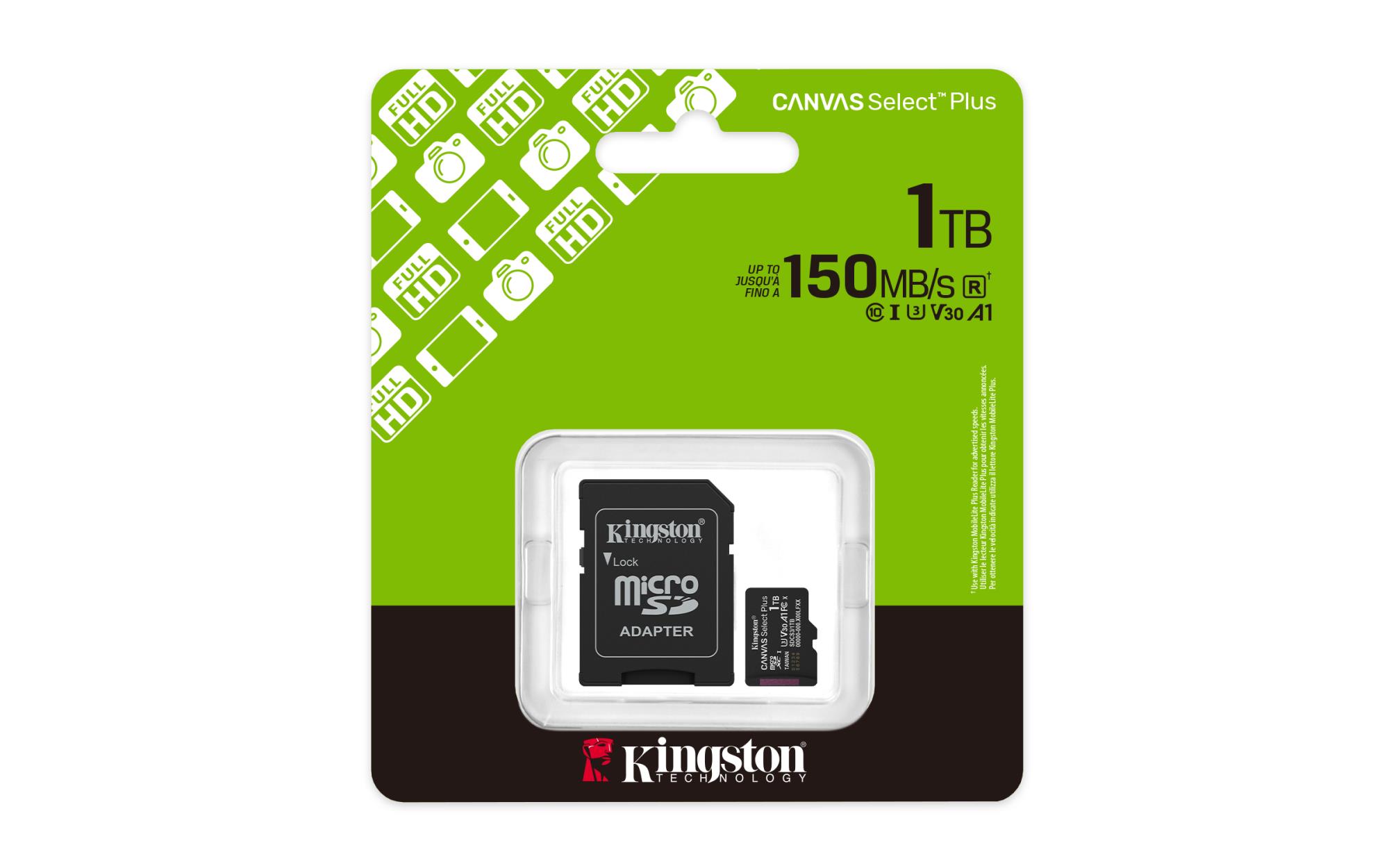 MEMORY MICRO SDXC 1TB UHS-I/W/ADAPTER SDCS3/1TB KINGSTON - Image 5