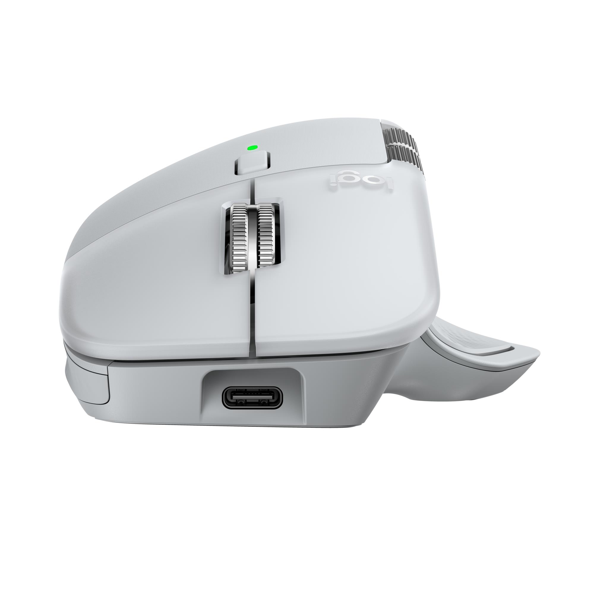 MOUSE USB WRL MX MASTER 4/WH/SILVER 910-007576 LOGITECH - Image 3
