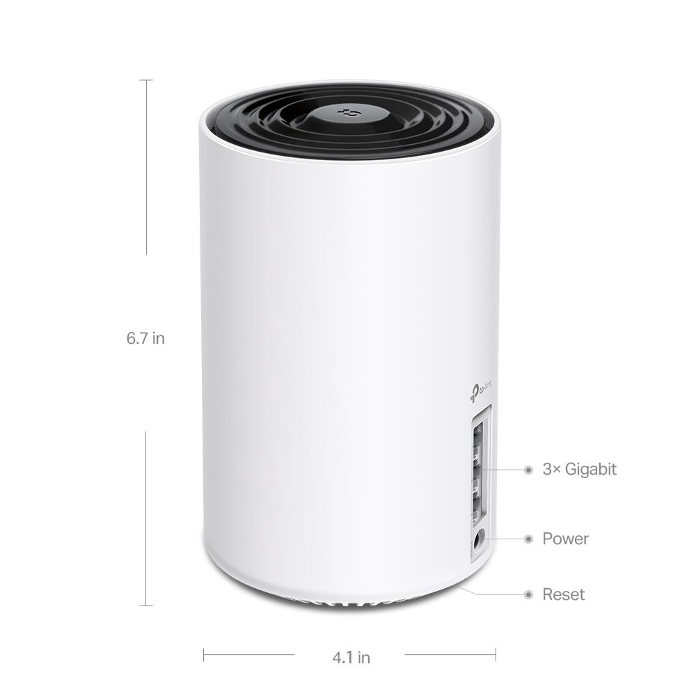 Wireless Router TP-LINK Wireless Access Point / Router 3-pack 5400 Mbps Mesh Wi-Fi 6e 3x10/100/1000M Number of antennas 4 DECOXE75(3-PACK) - Image 5