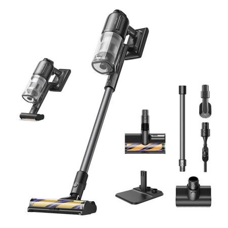 Vacuum Cleaner DREAME R20 Ultra Dry 2-in-1 stick vacuum Black Bagless Battery Suction power 27000 Pa  2.2 kg VRV57F