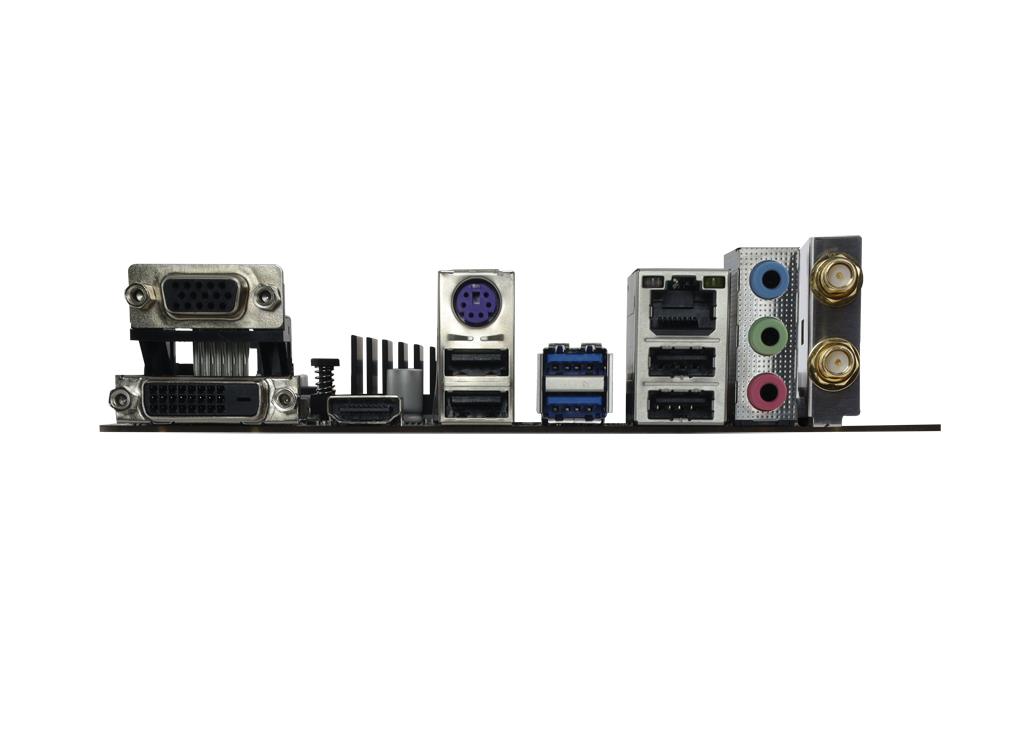 Mainboard BIOSTAR Intel B760 Express LGA1700 Micro-ATX Memory DDR5 Memory slots 2 1xPCI-Express 3.0 1x 1xPCI-Express 4.0 16x 2xM.2 1x15pin D-sub 1xDVI-D 1xHDMI 4xUSB 2.0 2xUSB 3.2 1xPS/2 1xRJ45 3xAudio port B760MX2-E - Image 4