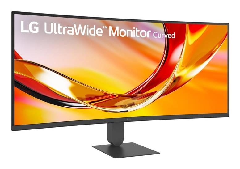 LCD Monitor LG 34 " 3440 x 1440 pixels Wide Quad HD Native aspect ratio 21:9 LED Curved 34U620B-B - Image 3