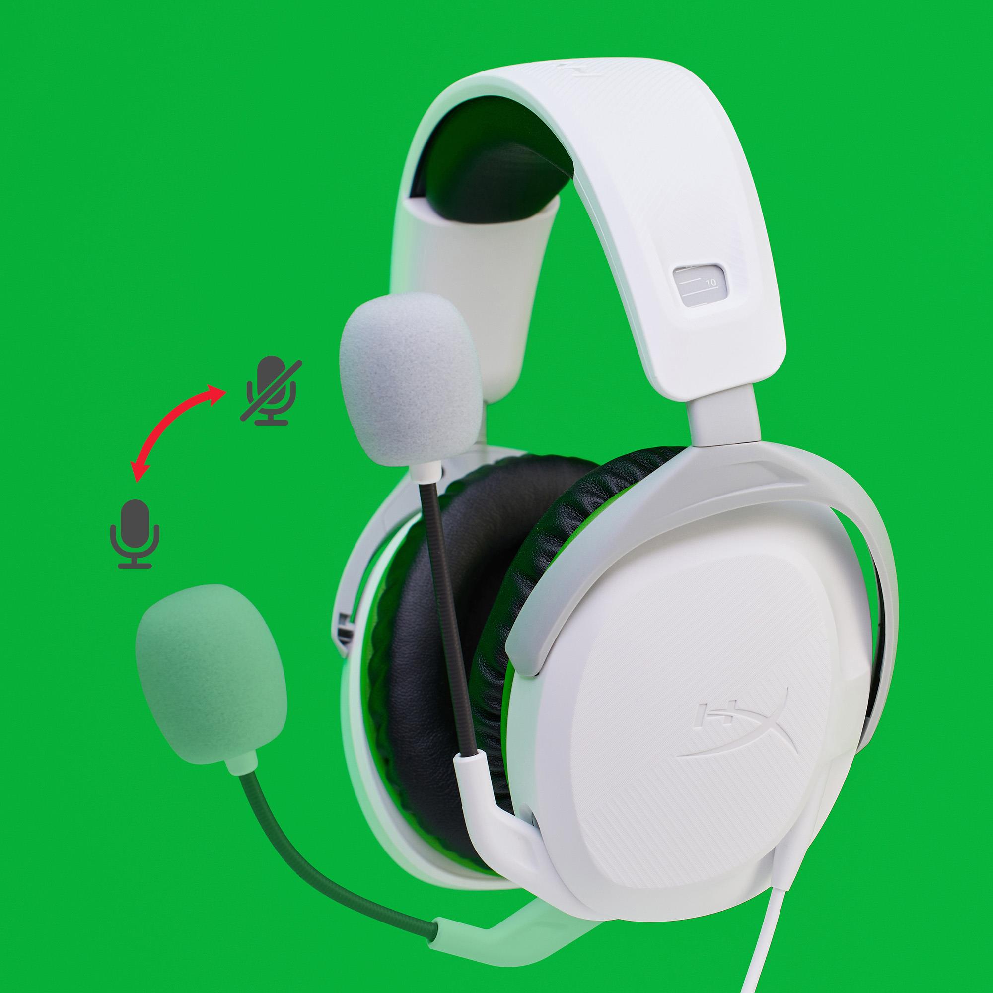 HEADSET HYPERX CLOUDX STINGER2/WHITE/GREEN 75X28AA HYPERX - Image 8