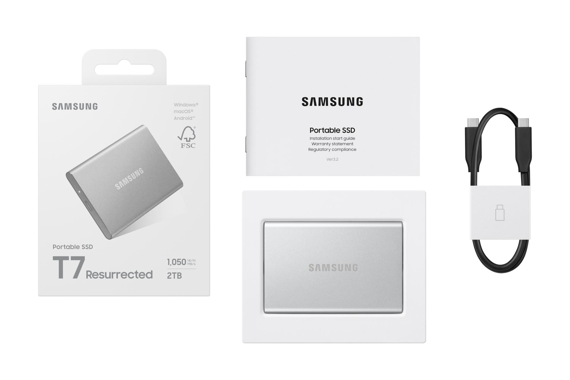 External SSD SAMSUNG Read speed 1050 MB/s Write speed 1000 MB/s 2000 GB MU-PD2T0G/WW - Image 12