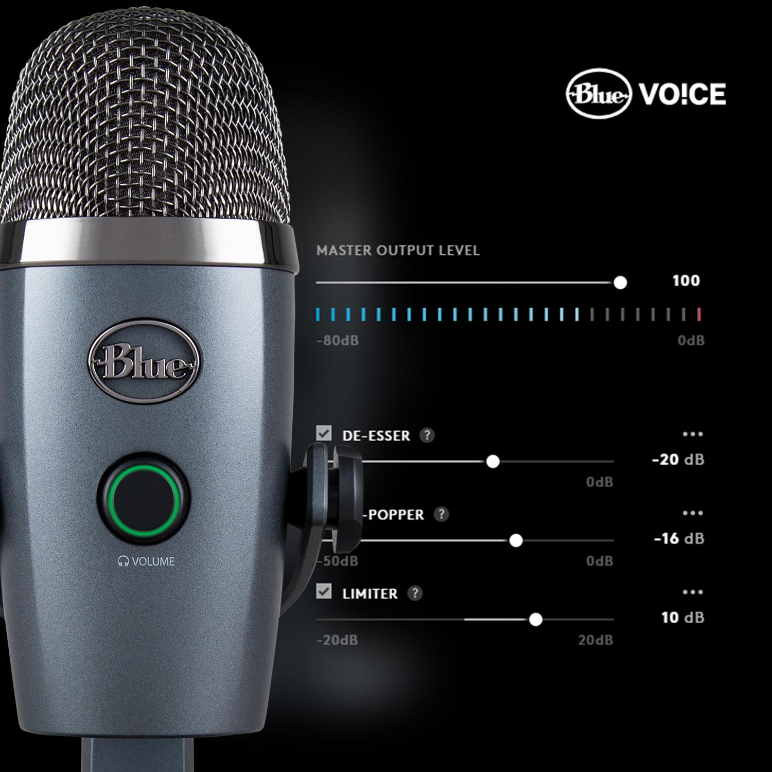 MICROPHONE BLUE YETI NANO/BLACK 988-000401 LOGITECH - Image 3