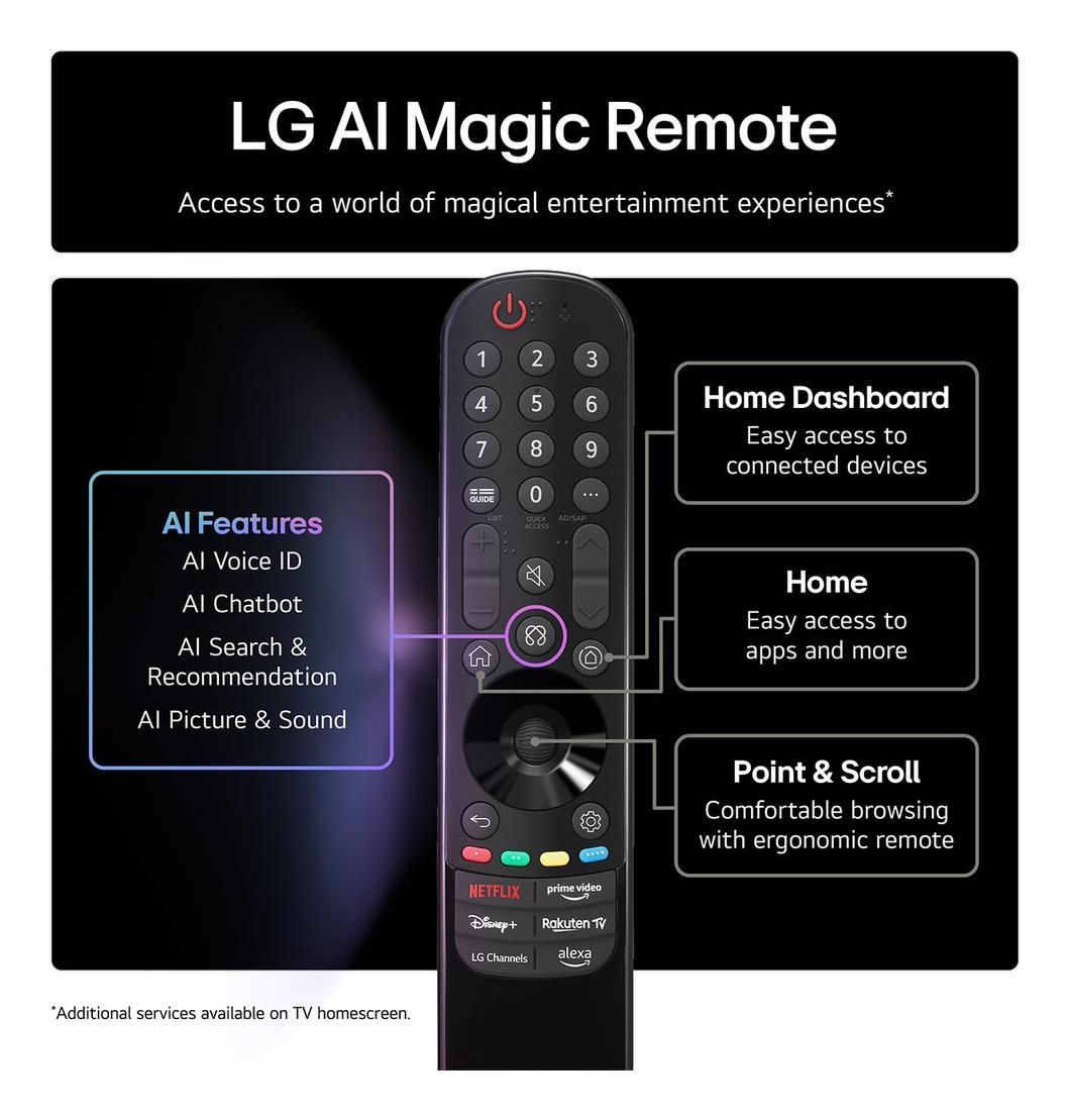 TV Set LG 43 " 4K Ultra HD 3840 x 2160 pixels Flat 16:9 QNED 43QNED84A6C - Image 6