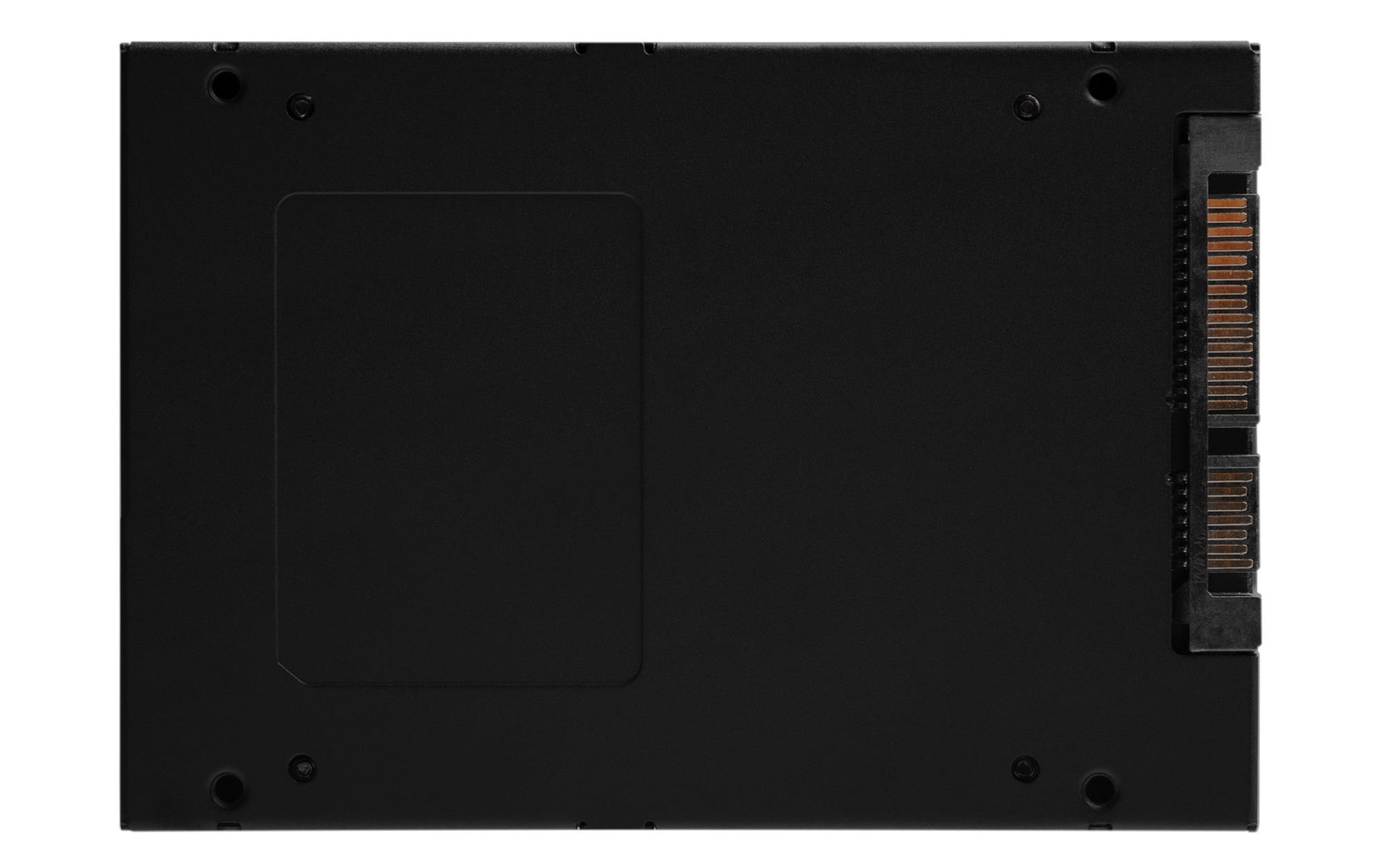 SSD KINGSTON KC600 1TB SATA 3.0 TLC Write speed 520 MBytes/sec Read speed 550 MBytes/sec 2,5" TBW 600 TB MTBF 1000000 hours SKC600/1024G - Image 2