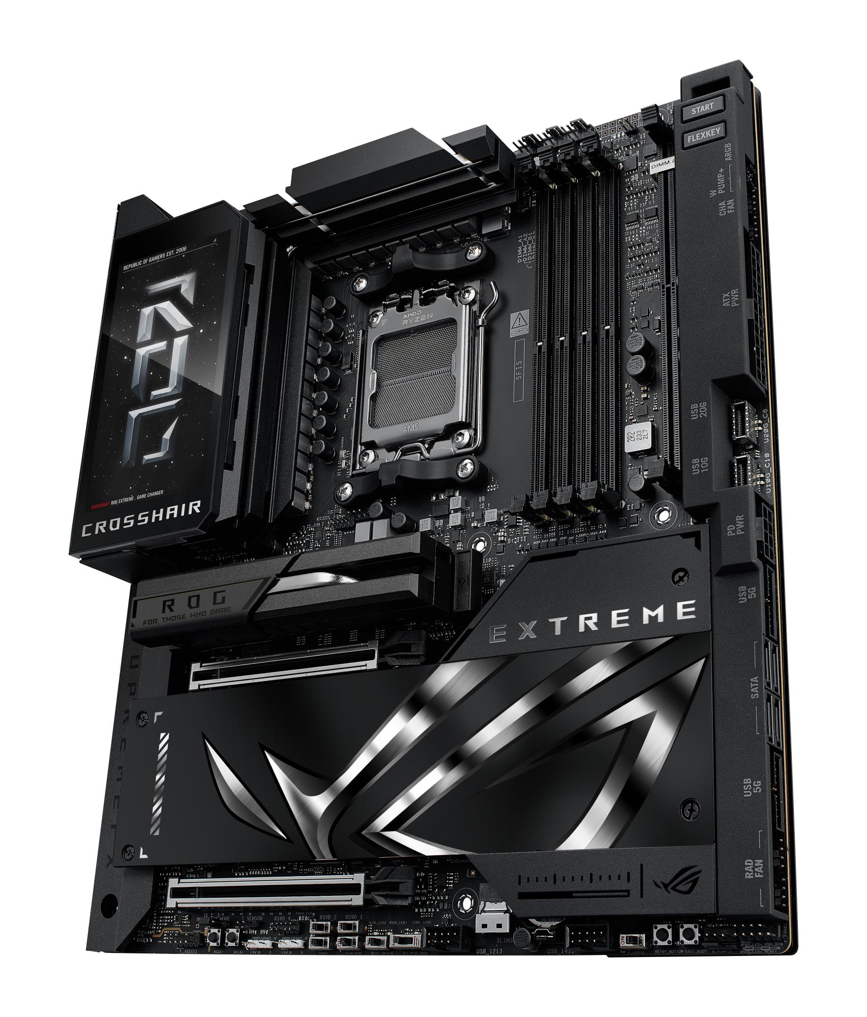 Mainboard ASUS AMD X870E SAM5 EATX Memory DDR5 Memory slots 4 CROSSHAIRX870EEXTREME - Image 6