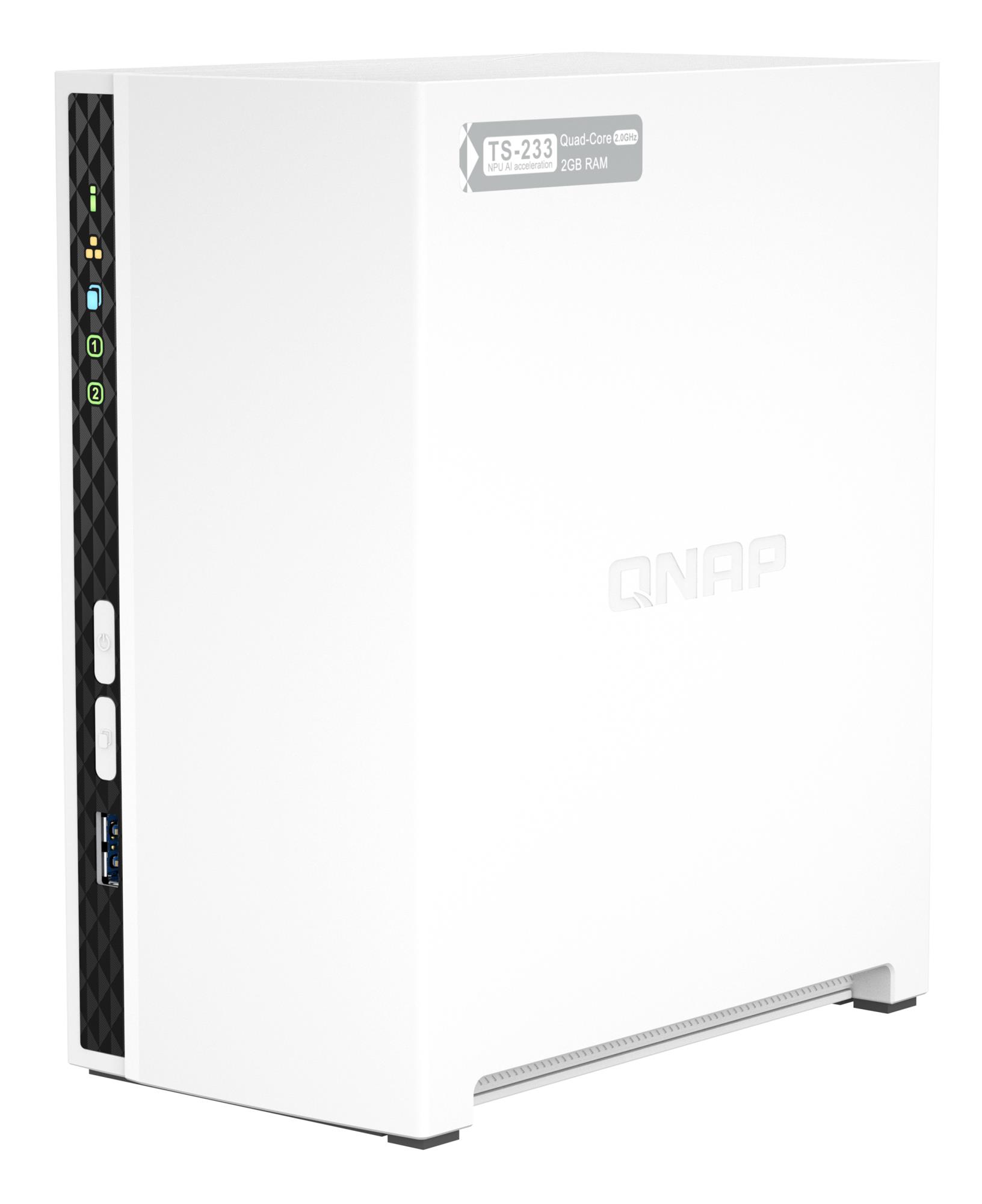 NAS STORAGE TOWER 2BAY/NO HDD TS-233 QNAP - Image 4