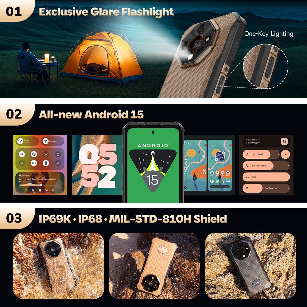 MOBILE PHONE ARMOR X16/6/128GB SAND DUNE ULEFONE - Image 6