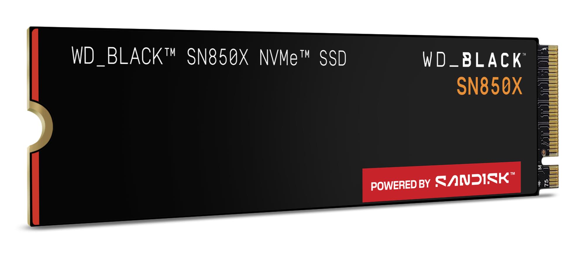 SSD SANDISK 2400xTBW rating Read speed 7300 MB/s Write speed 6600 MB/s NVMe Yes PCI Express 4.0 M.2 4000 GB POWERED BY SANDISK Black SN850X WDS400T2X0E - Image 3