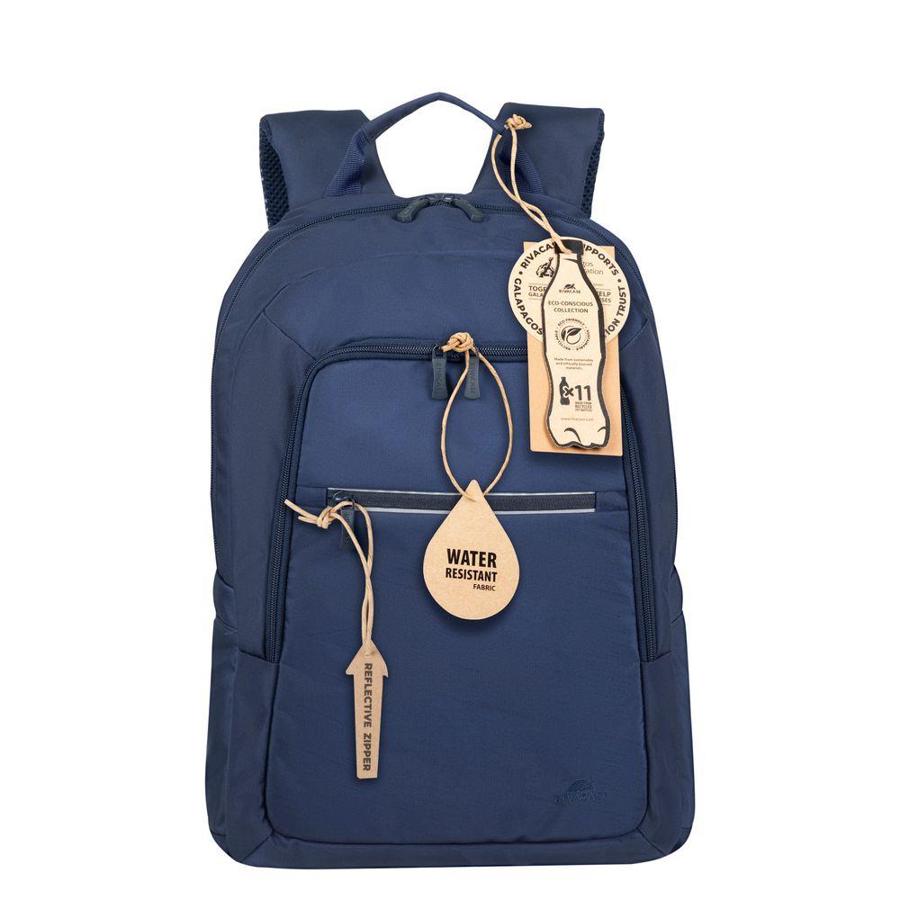 NB BACKPACK ALPENDORF ECO 16"/7561 DARK BLUE RIVACASE - Image 3