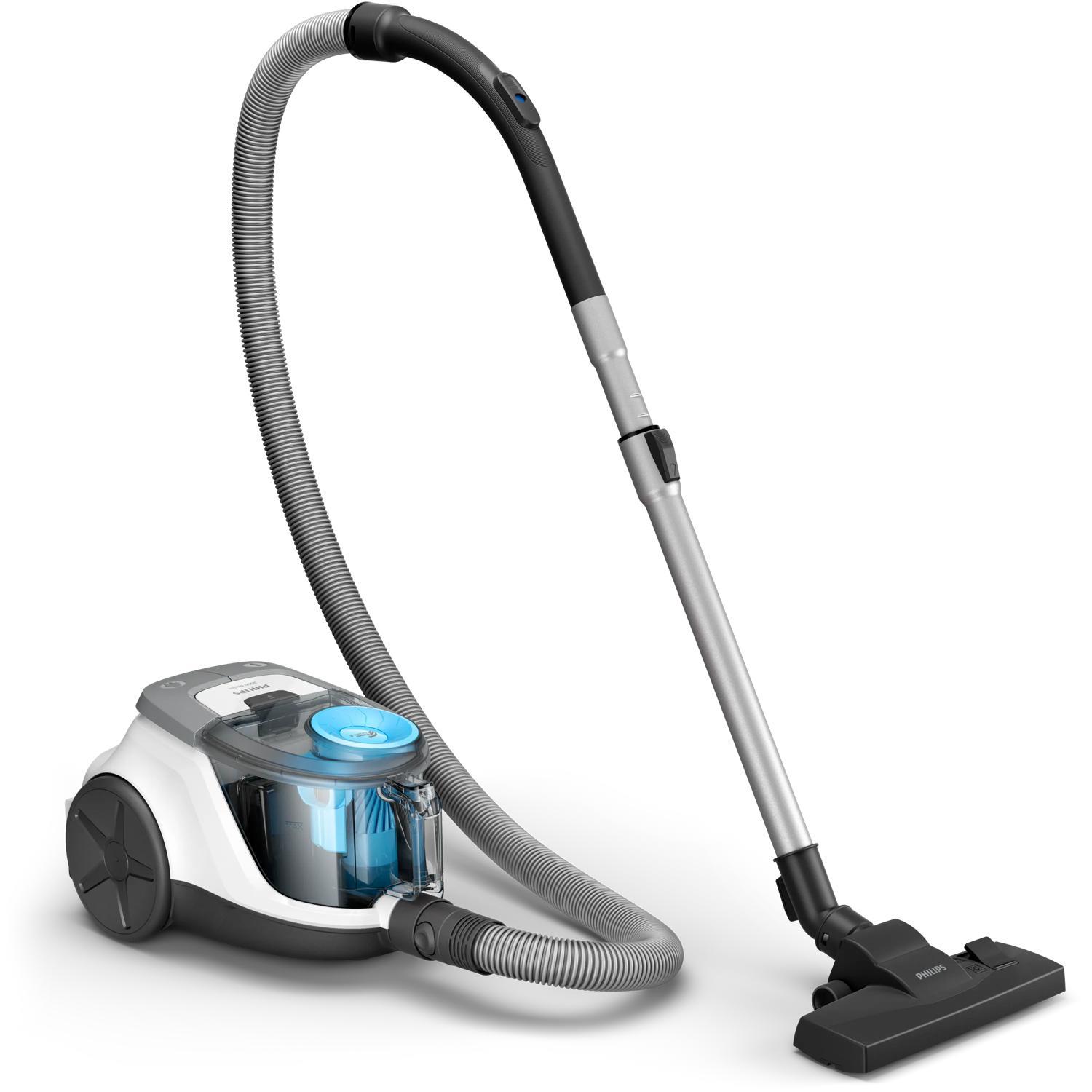 Vacuum Cleaner PHILIPS Bagless 850 Watts Capacity 1.3 l Noise 77 dB Blue/ White Weight 4 kg XB2122/09