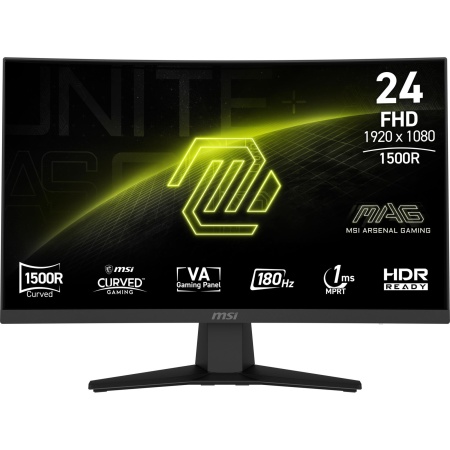 LCD Monitor MSI 23.6 " 1920 x 1080 pixels Full HD Native aspect ratio 16:9 LCD Curved MAG244C