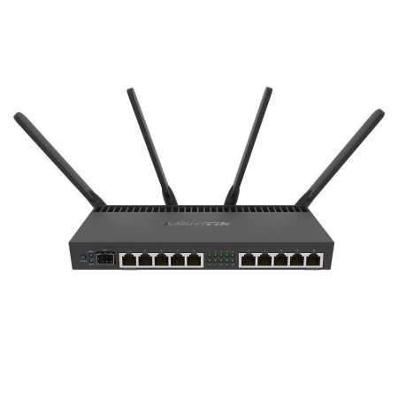 Wireless Router MIKROTIK RB4011iGS+5HacQ2HnD-IN Wi-Fi 5 (802.11ac) Data speed 1733 Mbit/s Ethernet LAN Yes RB4011IGS+5HACQ2HND-IN