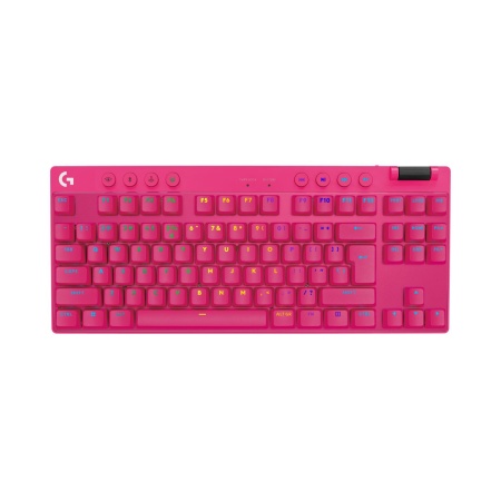 KEYBOARD WRL PRO X TKL/PINK 920-012159 LOGITECH
