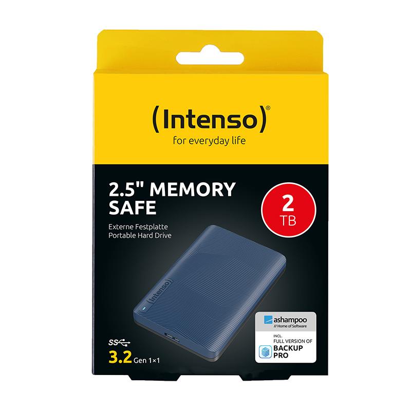 External HDD INTENSO 2000 GB Colour Blue 6029585 - Image 2