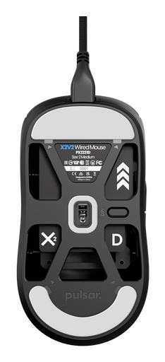 MOUSE USB OPTICAL X2/MEDIUM BLACK PX2221D PULSAR - Image 2