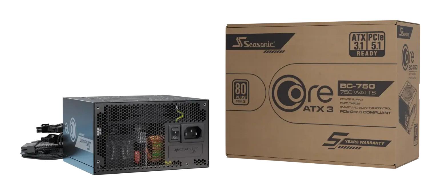 Power Supply SEASONIC ATX PC 100 - 240 V 750 W SRP-CBC751-A5A51JF - Image 12