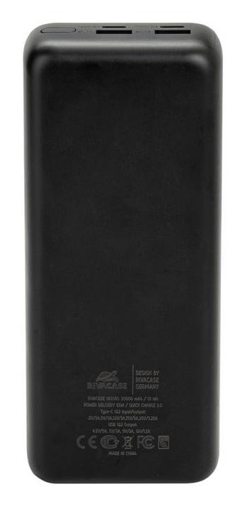 POWER BANK USB 30000MAH/VA1080 RIVACASE - Image 3