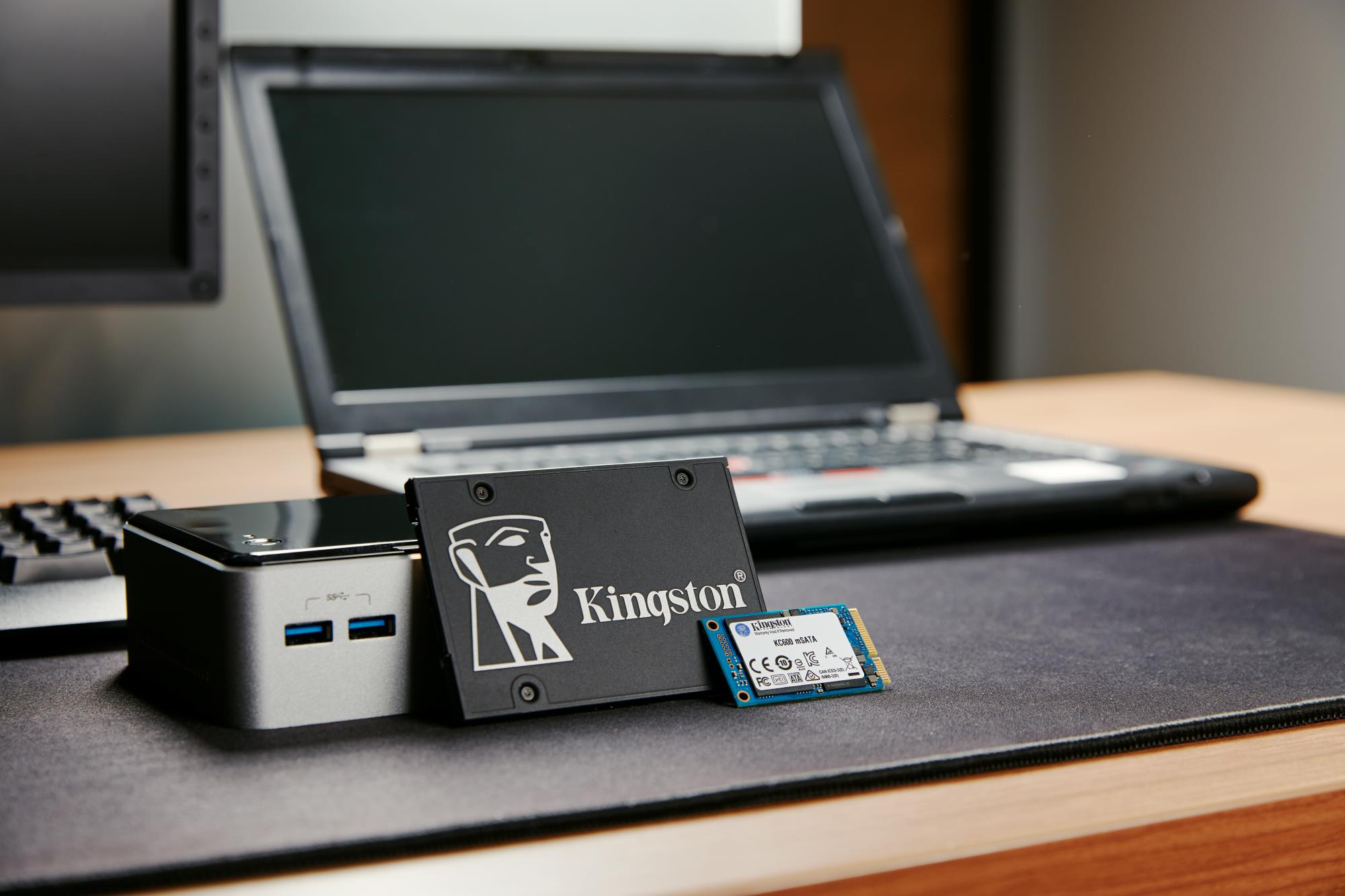 SSD KINGSTON KC600 1TB SATA 3.0 TLC Write speed 520 MBytes/sec Read speed 550 MBytes/sec 2,5" TBW 600 TB MTBF 1000000 hours SKC600/1024G - Image 8