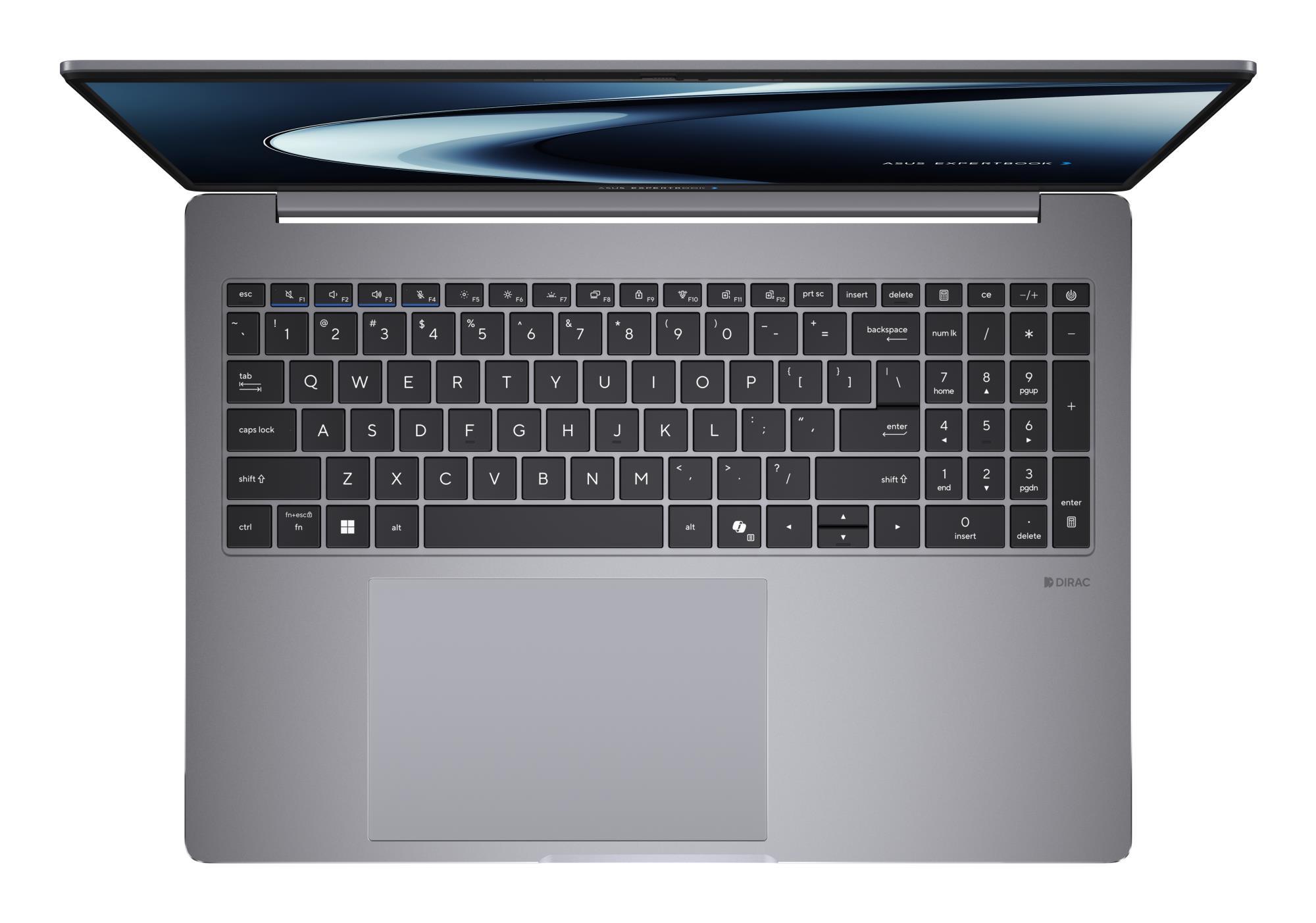 Notebook ASUS PM5606CKA-PL0871X CPU AMD RyzenT AI 5 330 2 GHz 16 " 2560 x 1600 pixels RAM 16 GB DDR5-SDRAM SSD 512 GB Discrete graphics Not available On-board graphics Yes Numeric keypad Yes Keyboard language English OS installed Windows 11 Pro Colour Grey Weight 1.87 kg 90NX0981-M00ZR0 - Image 4