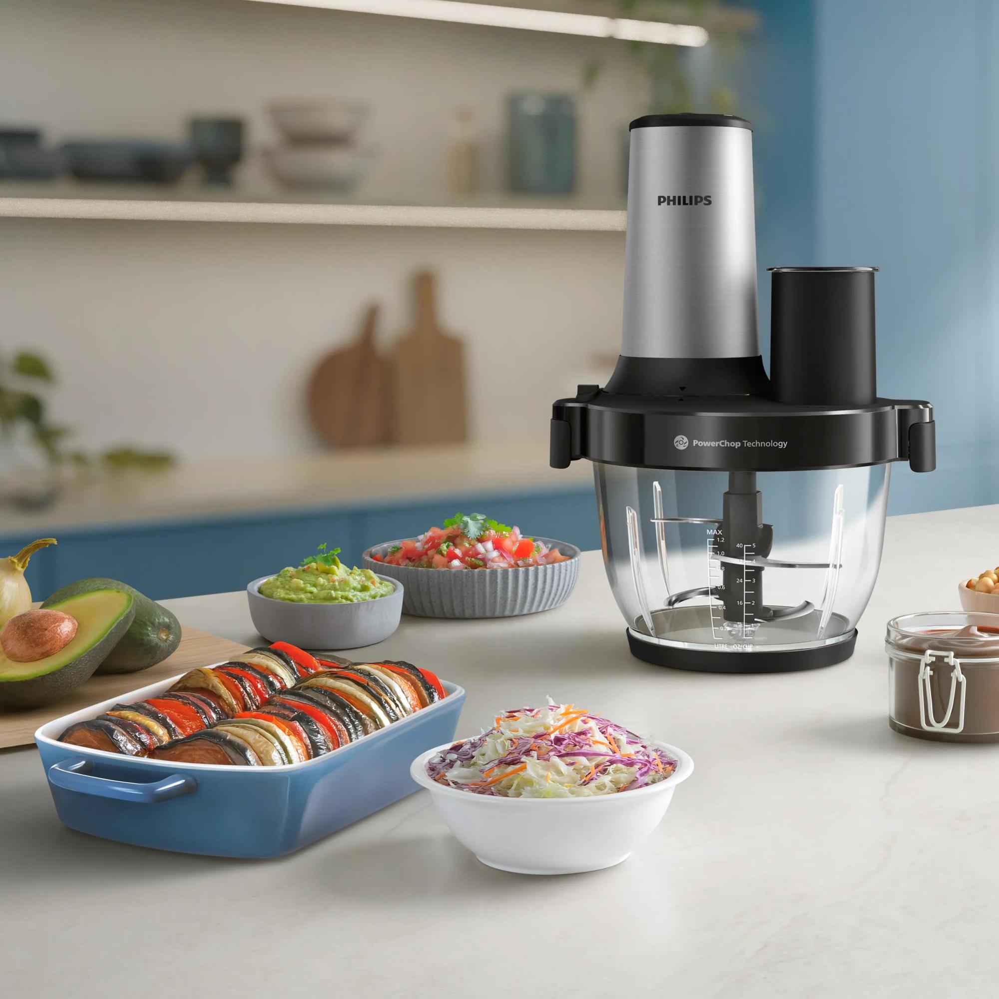 FOOD PROCESSOR CHOPPER/SERIES 5000 HR1504/00 PHILIPS - Image 5