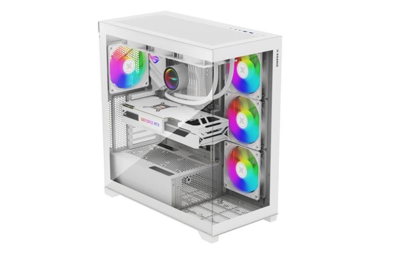 Case XILENCE ATX/micro ATX/Mini-ITX White Midi Tower PC X818.W.ARGB - Image 12