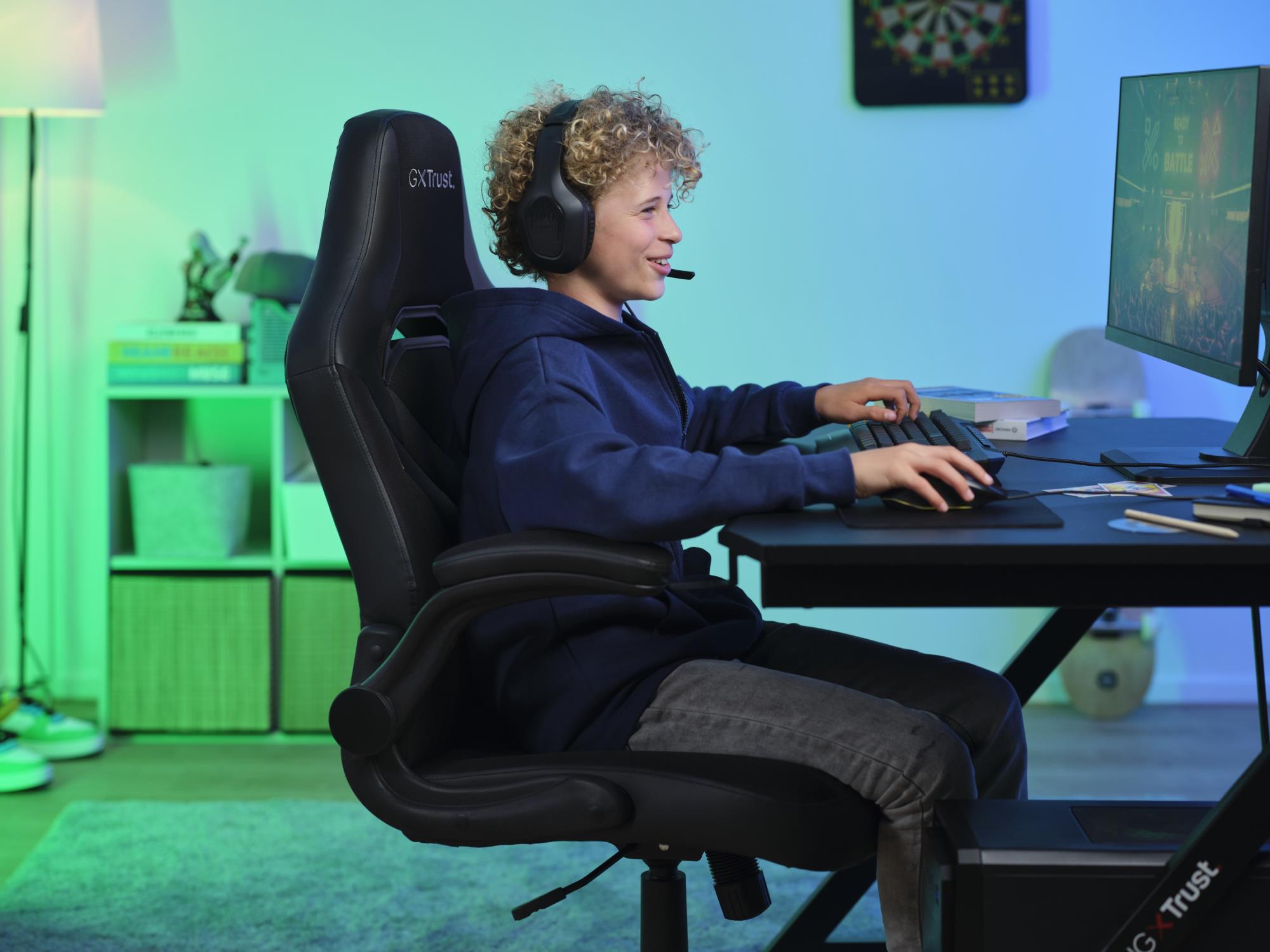 GAMING CHAIR GXT 703 RIYE/BLACK 25128 TRUST - Image 8