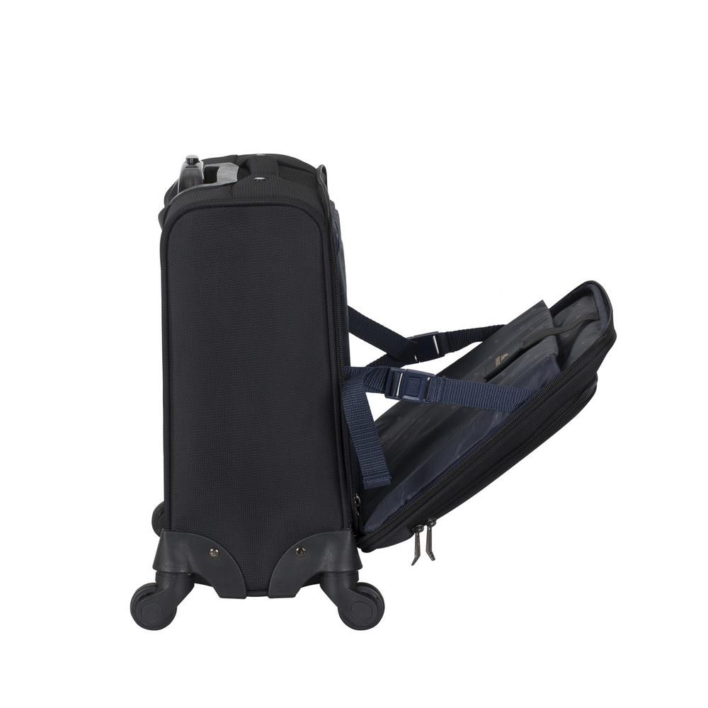 NB CASE TROLLEY TEGEL 15.6"/8481 BLACK RIVACASE - Image 3
